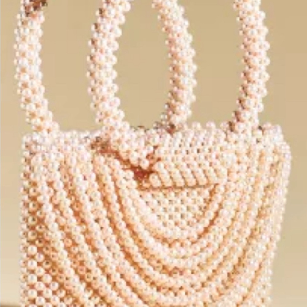Elegant Cocktail Bag - Beaded Vintage Satchel